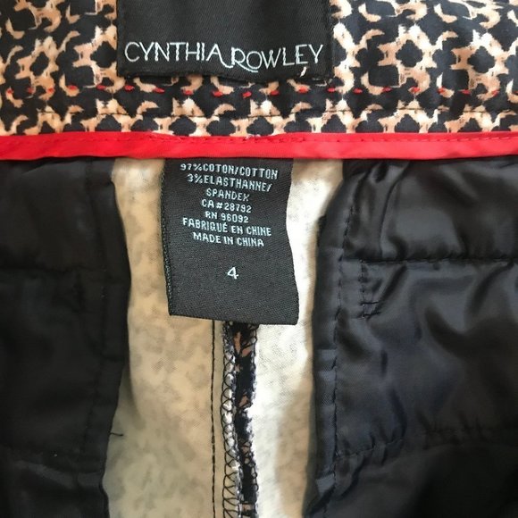 Cynthia Rowley 70's style Mod Ankle Pants - Picture 4 of 6